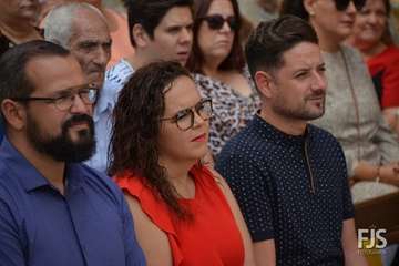 Misa, desfile del ganado y procesión religiosa en el Valle de los Nueve de Telde (Foto Francisco Javier Santana)
